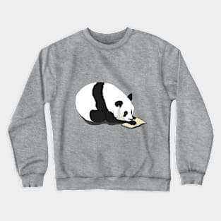 Reading Panda Crewneck Sweatshirt